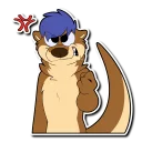 Sticker from Blue