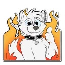 🔥 emoji John Telegram sticker 17 of 61