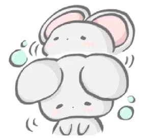🐭 emoji chibisuke chirukα  @kittyst Telegram sticker 11 of 32