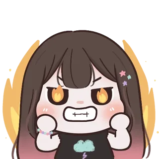 🐣 emoji chubby chirukα @kittyst Telegram sticker 17 of 40