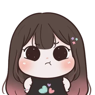 🐣 emoji chubby chirukα @kittyst Telegram sticker 18 of 40