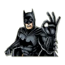 👌 emoji Batman Telegram sticker 5 of 40