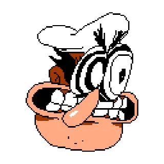 👿 emoji Pizza Tower Peppino Telegram sticker 6 of 117