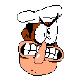 😡 emoji Pizza Tower Peppino Telegram sticker 5 of 117