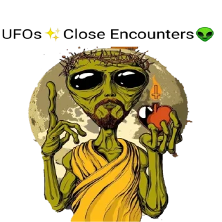 👽 emoji Ufo Telegram sticker 17 of 114
