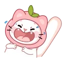 😂 emoji @stickerpacksop - cute cat 🐱💕 Telegram sticker 17 of 46
