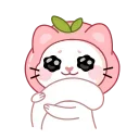 🤩 emoji @stickerpacksop - cute cat 🐱💕 Telegram sticker 24 of 46