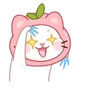 🤩 emoji @stickerpacksop - cute cat 🐱💕 Telegram sticker 5 of 46