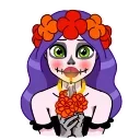 🕯 emoji Vera Calavera Telegram sticker 12 of 20
