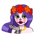 Sticker from Vera Calavera