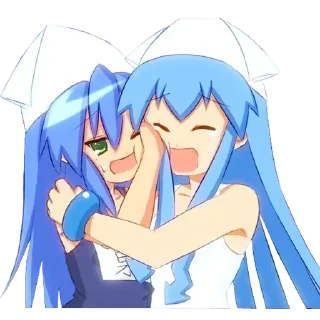 Sticker from Shinryaku! Ika Musume イカ娘