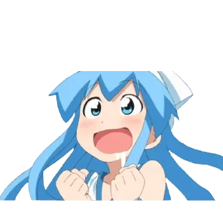 🤤 emoji Shinryaku! Ika Musume イカ娘 Telegram sticker 19 of 120