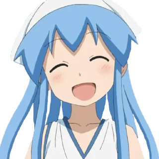 😄 emoji Shinryaku! Ika Musume イカ娘 Telegram sticker 16 of 120