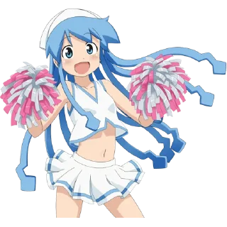 💐 emoji Shinryaku! Ika Musume イカ娘 Telegram sticker 15 of 120