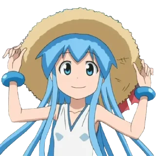 Sticker from Shinryaku! Ika Musume イカ娘