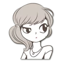😦 emoji Giselle Telegram sticker 12 of 40