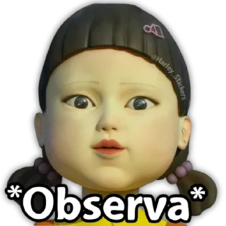 Sticker from El juego del calamar