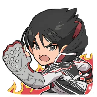 ✊ emoji TEKKEN 8 Telegram sticker 7 of 36