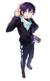 ✌️ emoji Noragami Telegram sticker 1 of 30