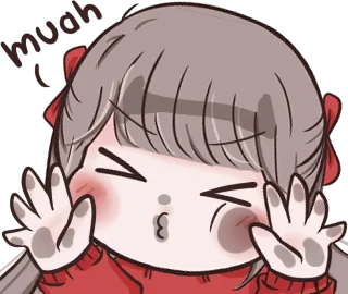 🧸 emoji Baby chubby girl ♡︎ @DARKESTLACE Telegram sticker 5 of 40