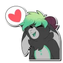 ❤️ emoji Yan Telegram sticker 5 of 21