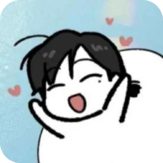 ❤ emoji Gabin ❤️‍🩹 (Mapache 🦝) Telegram sticker 21 of 47