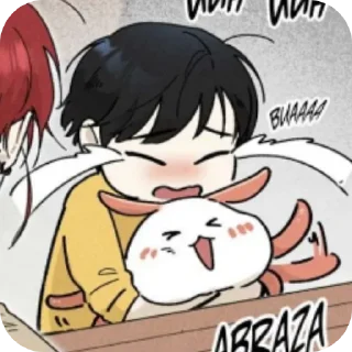 😭 emoji Gabin ❤️‍🩹 (Mapache 🦝) Telegram sticker 12 of 47