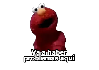 🙃 emoji ELMO - [Instagram: @WiStickers] Telegram sticker 13 of 25