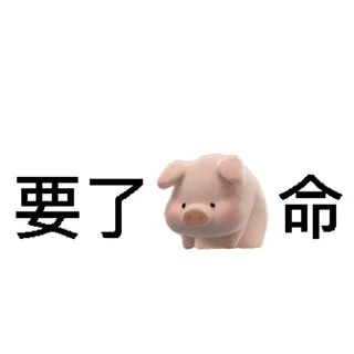 🐷 emoji 叮当喵喵 @dingdangmaoo Telegram sticker 21 of 92