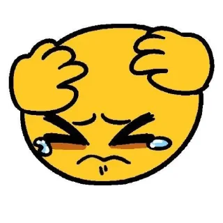 😣 emoji eh memo eh Telegram sticker 13 of 65