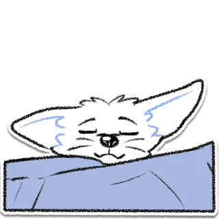 😴 emoji Toon Fenns! Telegram sticker 19 of 53