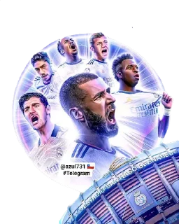 ⚽️ emoji Halad Madrid Telegram sticker 5 of 120