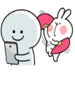 🐰 emoji ♔•ℳਸԻⴁჩ•♔ Telegram sticker 21 of 50