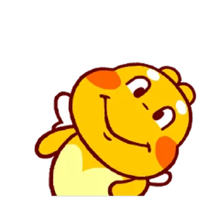 😊 emoji QooBee Agapi ~ ANIMATED Sticker02 @kal_pc Telegram sticker 8 of 24