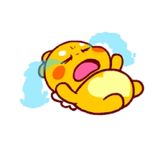 😊 emoji QooBee Agapi ~ ANIMATED Sticker02 @kal_pc Telegram sticker 5 of 24