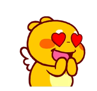 😊 emoji QooBee Agapi ~ ANIMATED Sticker02 @kal_pc Telegram sticker 4 of 24