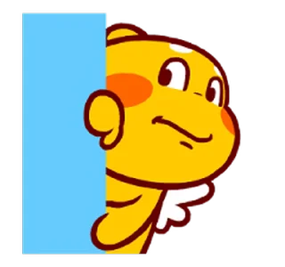 😊 emoji QooBee Agapi ~ ANIMATED Sticker02 @kal_pc Telegram sticker 18 of 24