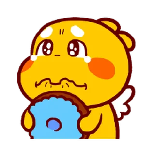 😊 emoji QooBee Agapi ~ ANIMATED Sticker02 @kal_pc Telegram sticker 9 of 24