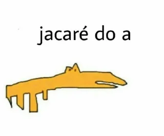 Sticker from 🐊THE JACARÉ🐊 @stickersdaManu