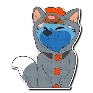 Sticker from Kitsunetsuki's favs 7 — @stckrRobot