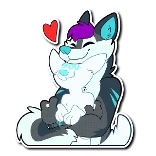 🤗 emoji Kitsunetsuki's favs 7 — @stckrRobot Telegram sticker 22 of 120