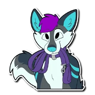 🐶 emoji Kitsunetsuki's favs 7 — @stckrRobot Telegram sticker 24 of 120