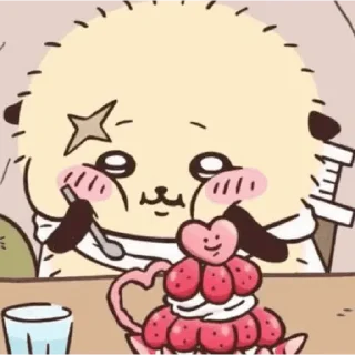 😊 emoji Chiikawa Gif 2 Telegram sticker 19 of 20