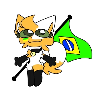🇧🇷 emoji Miki BR 🇧🇷💥 Telegram sticker 3 of 39