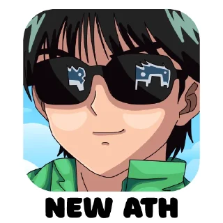 😎 emoji Urameshi Inu Telegram sticker 3 of 18