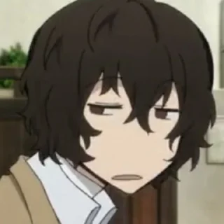 😑 emoji ⌗ 太宰治 ⋆ @haickyuu Telegram sticker 15 of 29