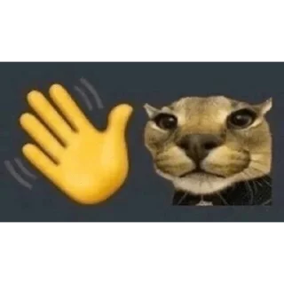 ✋ emoji sapo Telegram sticker 24 of 33