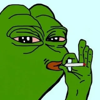 🚬 emoji Sapo pepe Telegram sticker 7 of 50