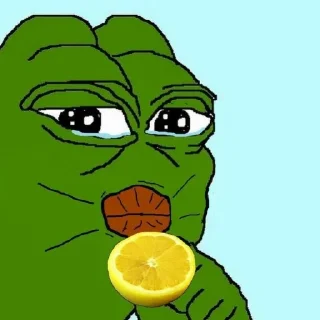 🍋 emoji Sapo pepe Telegram sticker 22 of 50