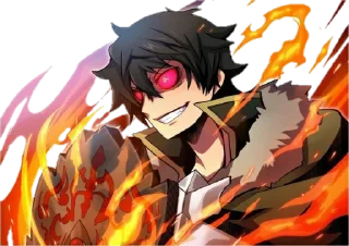 😈 emoji Naofumi Iwatani - @Blue_rose_sword Telegram sticker 10 of 50